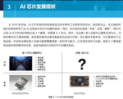 业界 | 清华发布《人工智能芯片技术白皮书(2018)》